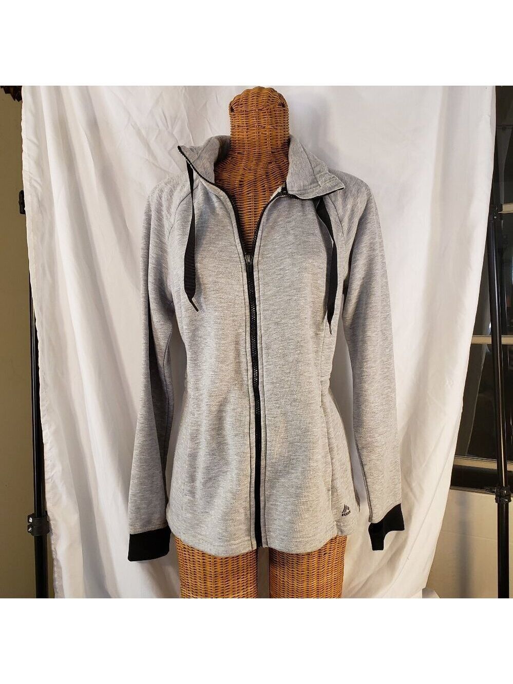 RBX Active Women's Gray Zip-Up Hoodie Jacket M